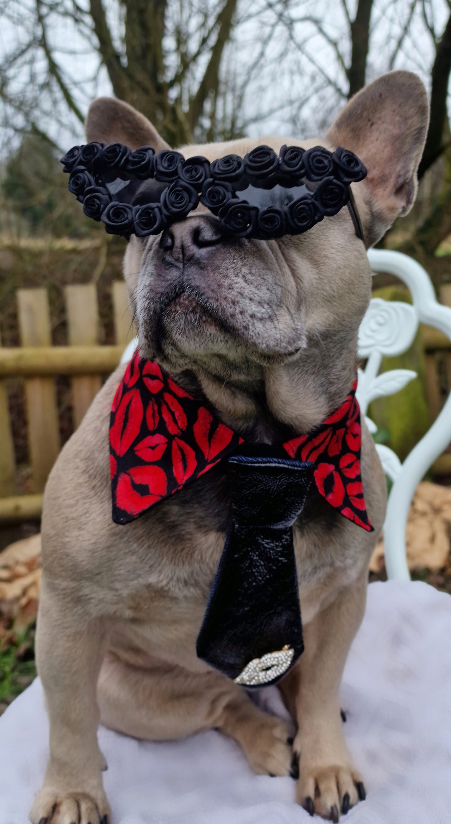 The black rose sunglasses