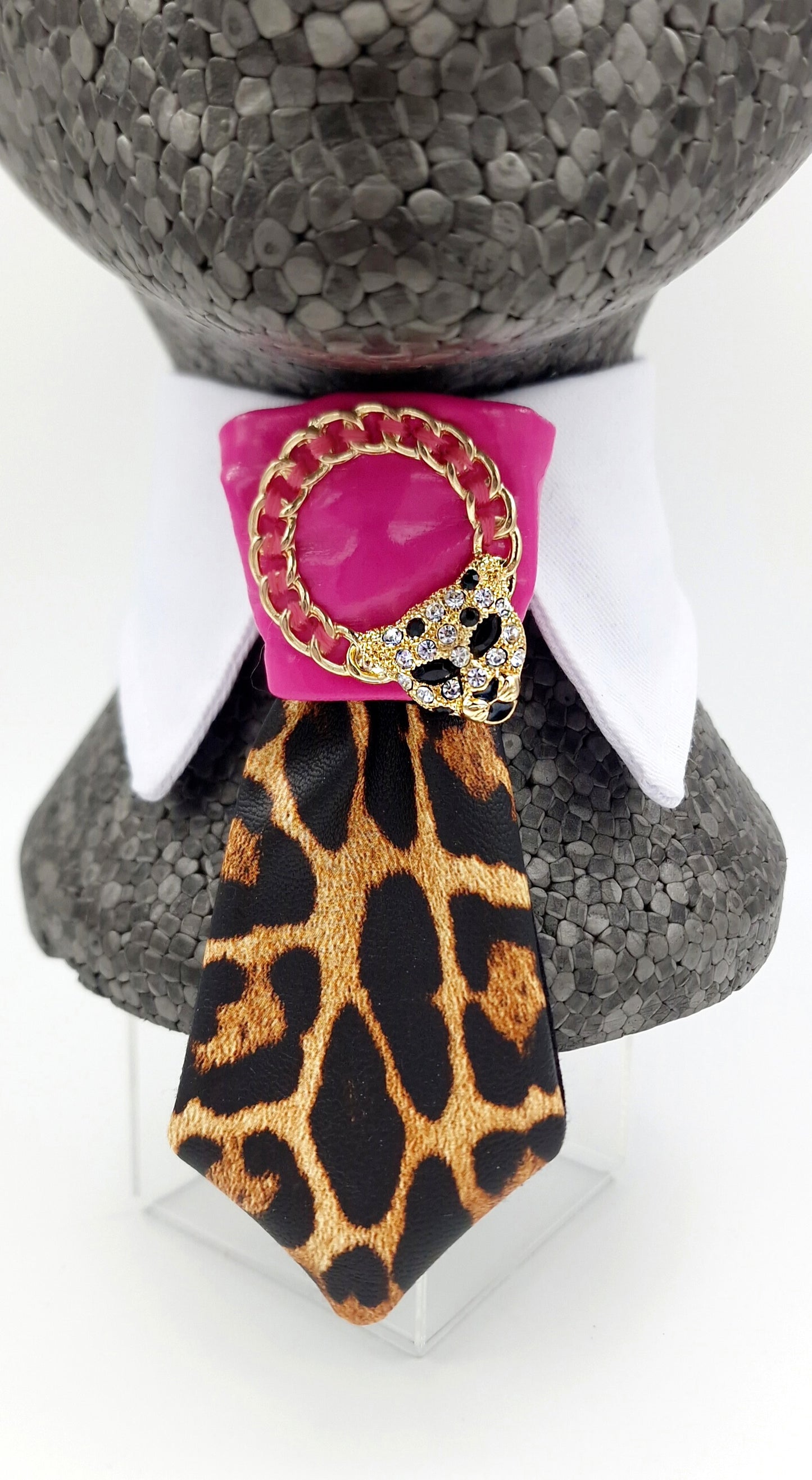 The Pearl collar and tie set - Limited edition - The interchangeable tie system