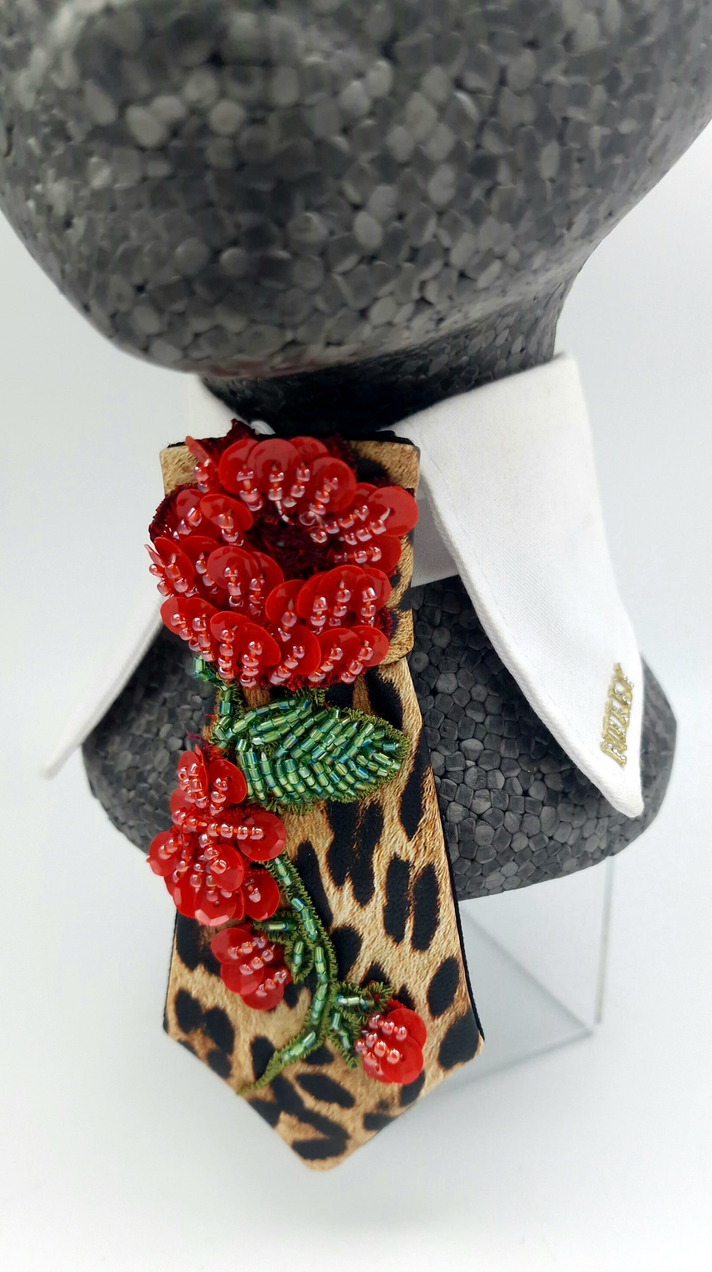 The Dolce leopard tie - Limited Edition - The interchangeable tie system