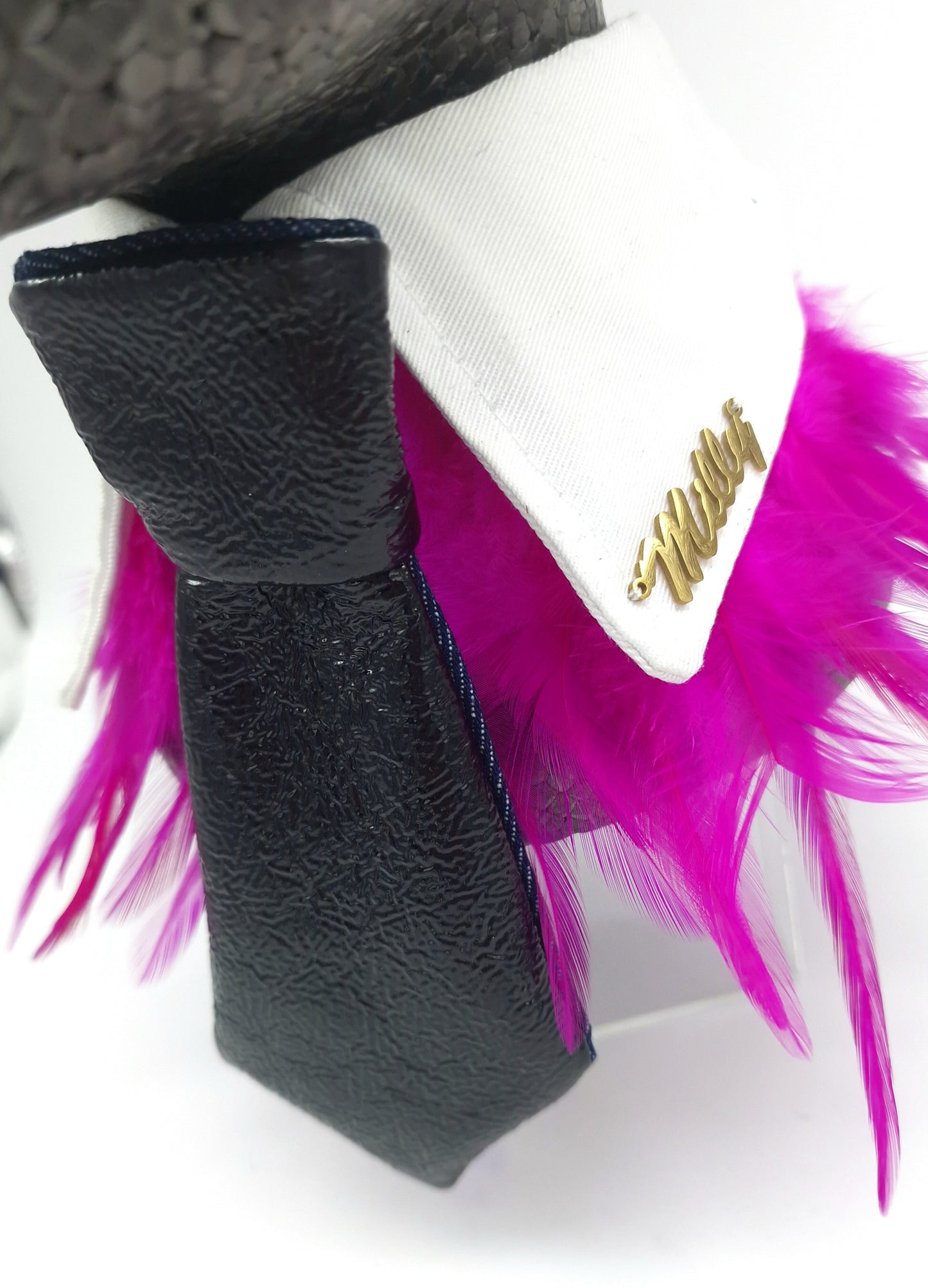 Men in black Fashionista tie set - The interchangeable tie system