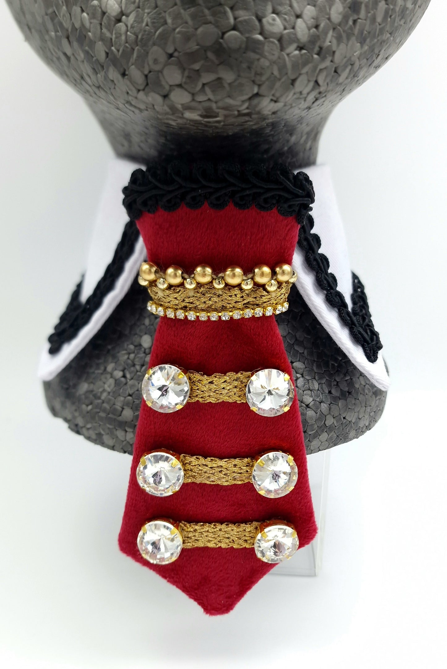 The Boujee Nutcracker tie and collar - The interchangeable tie system