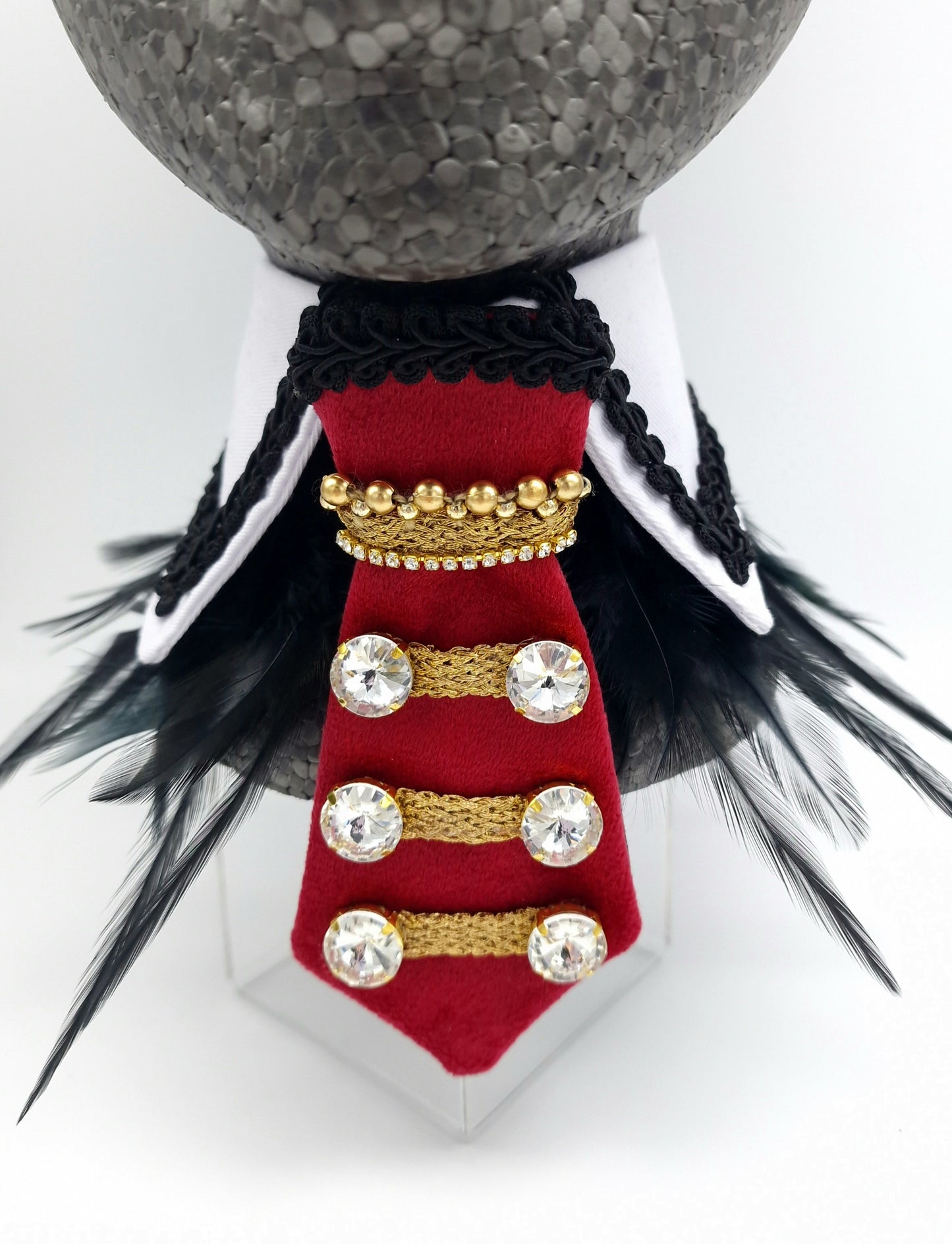 The Boujee Nutcracker tie and collar - The interchangeable tie system