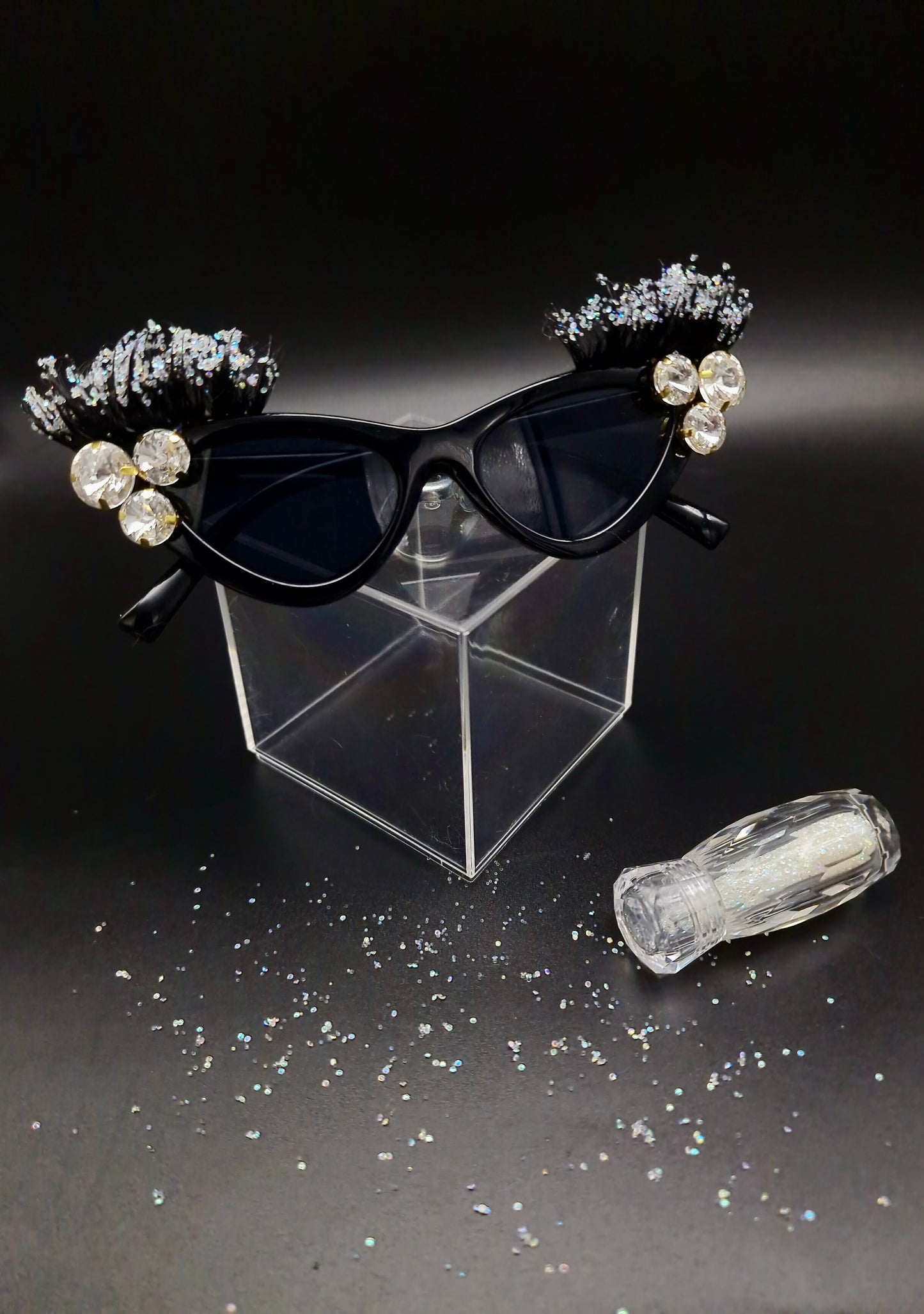The diamond sunglasses - Black