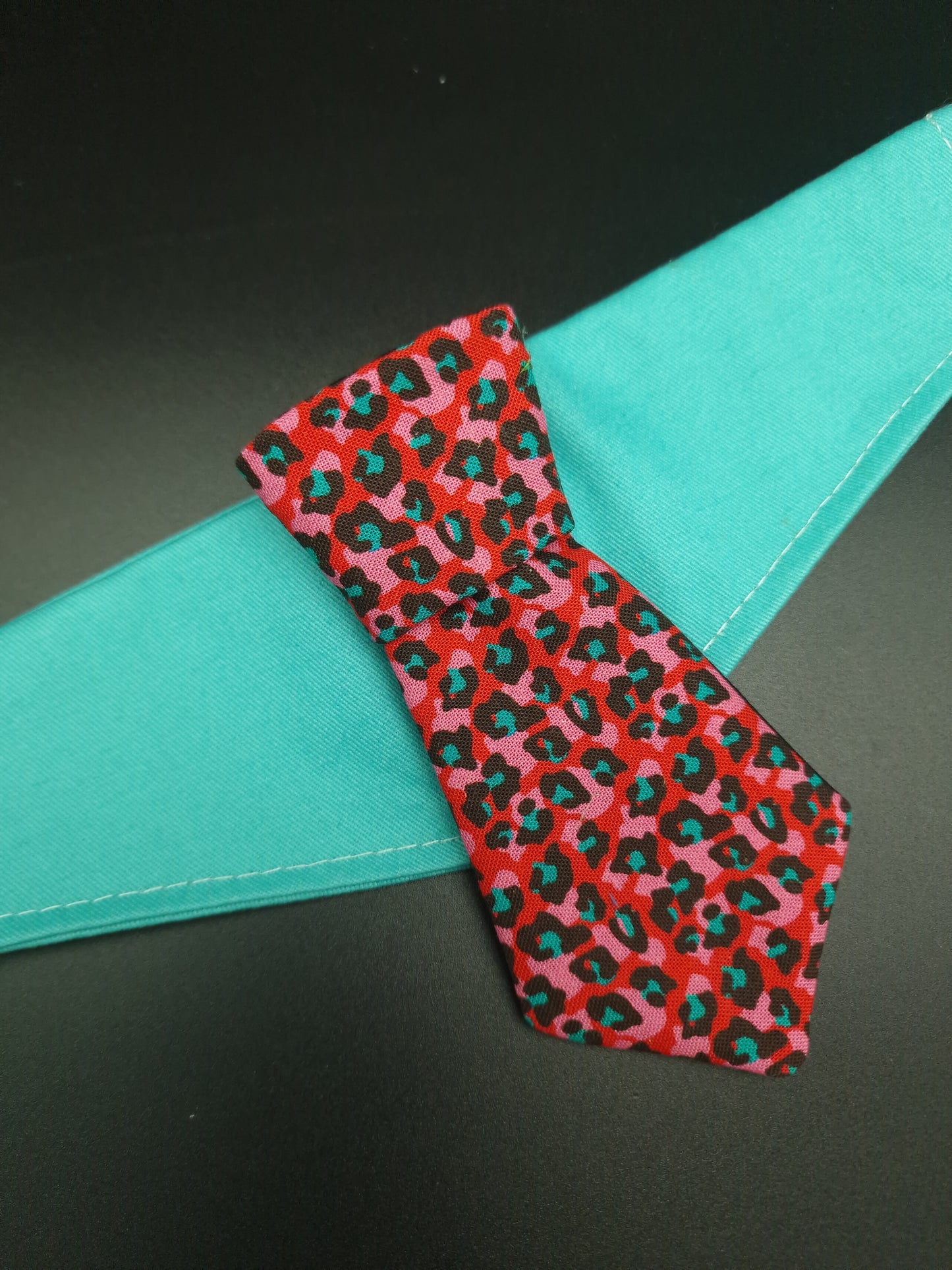 Multi leopard Tie ONLY - The interchangeable System