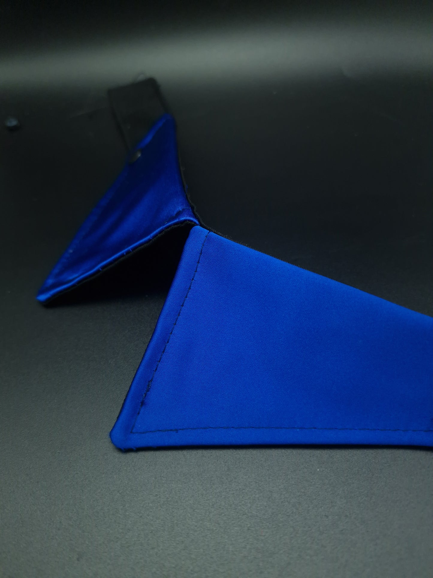 Royal blue satin collar ONLY - The interchangeable System