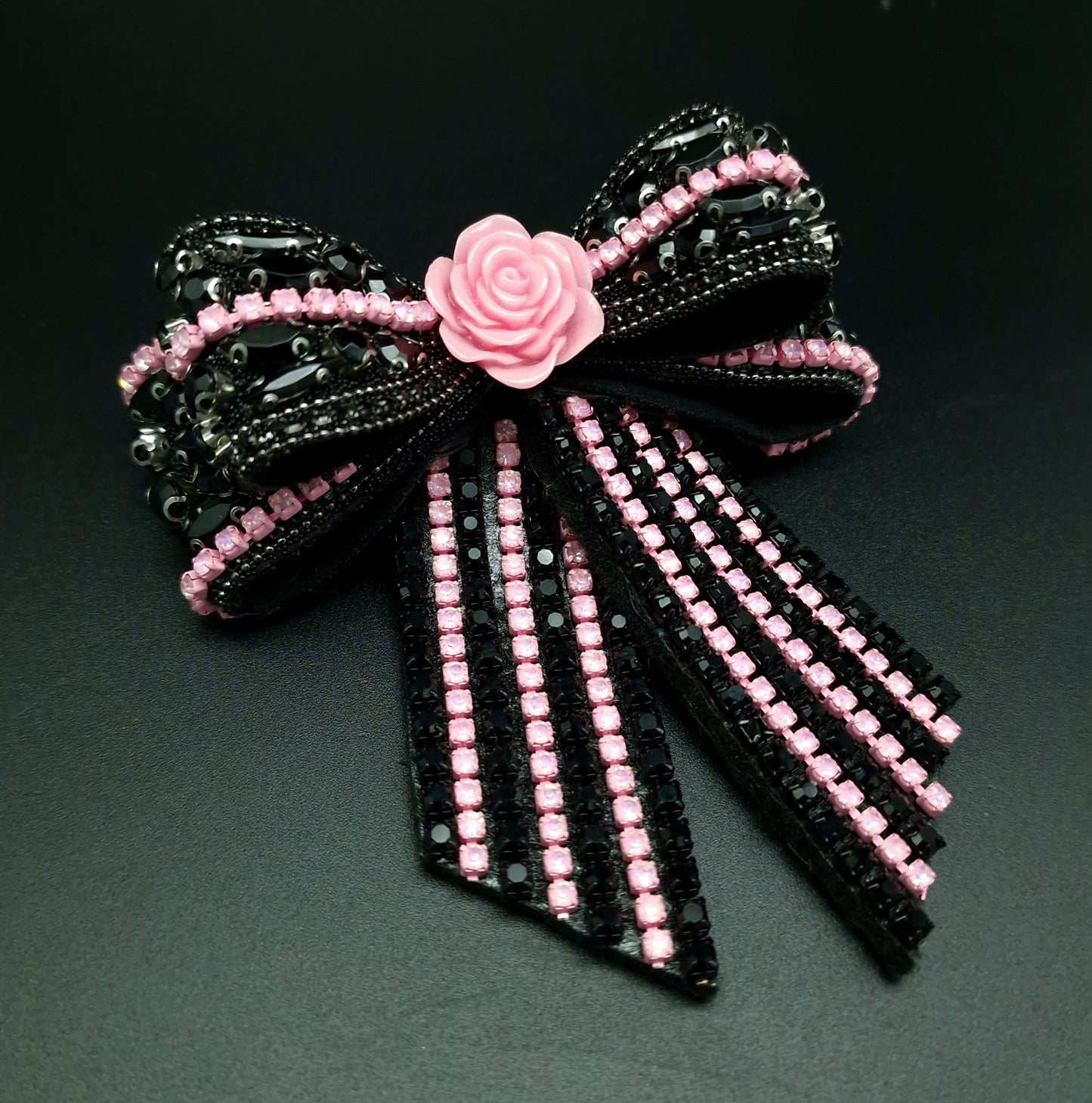 Oh my Goth Pink Bow Tie - The interchangeable System - Limited Edition