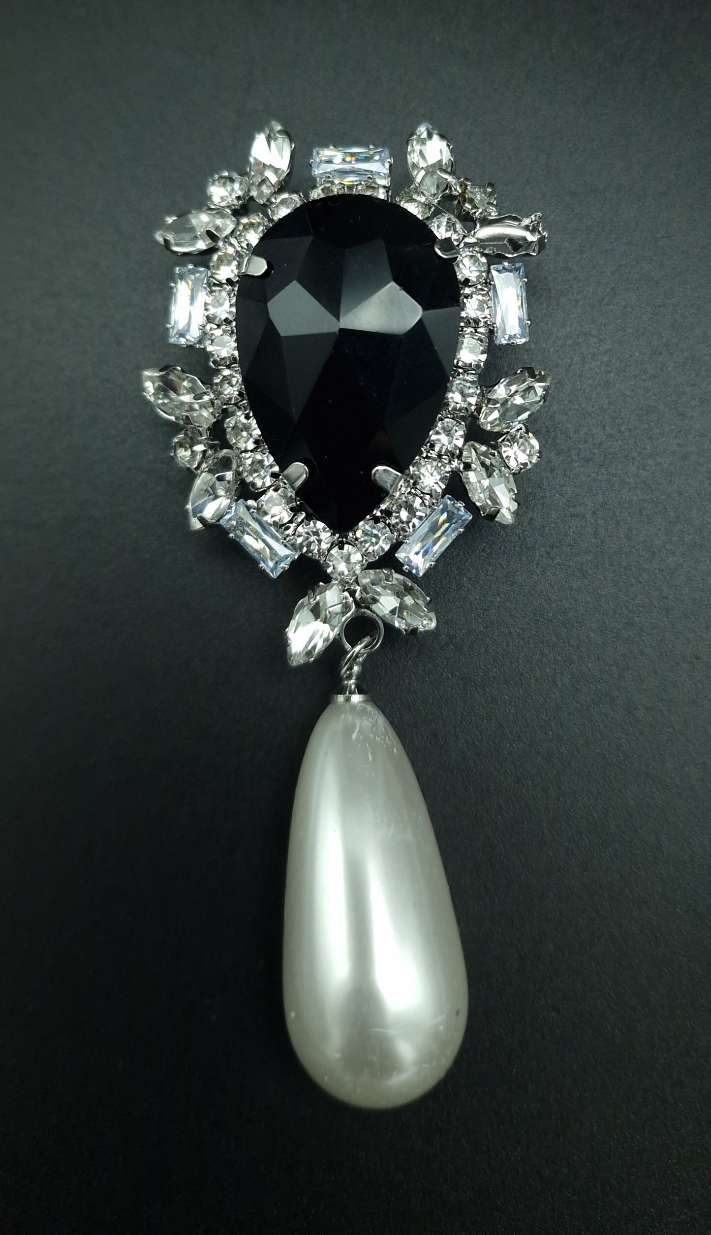 Rhinestone and pearl snap on - The interchangeable System - Limited Edition