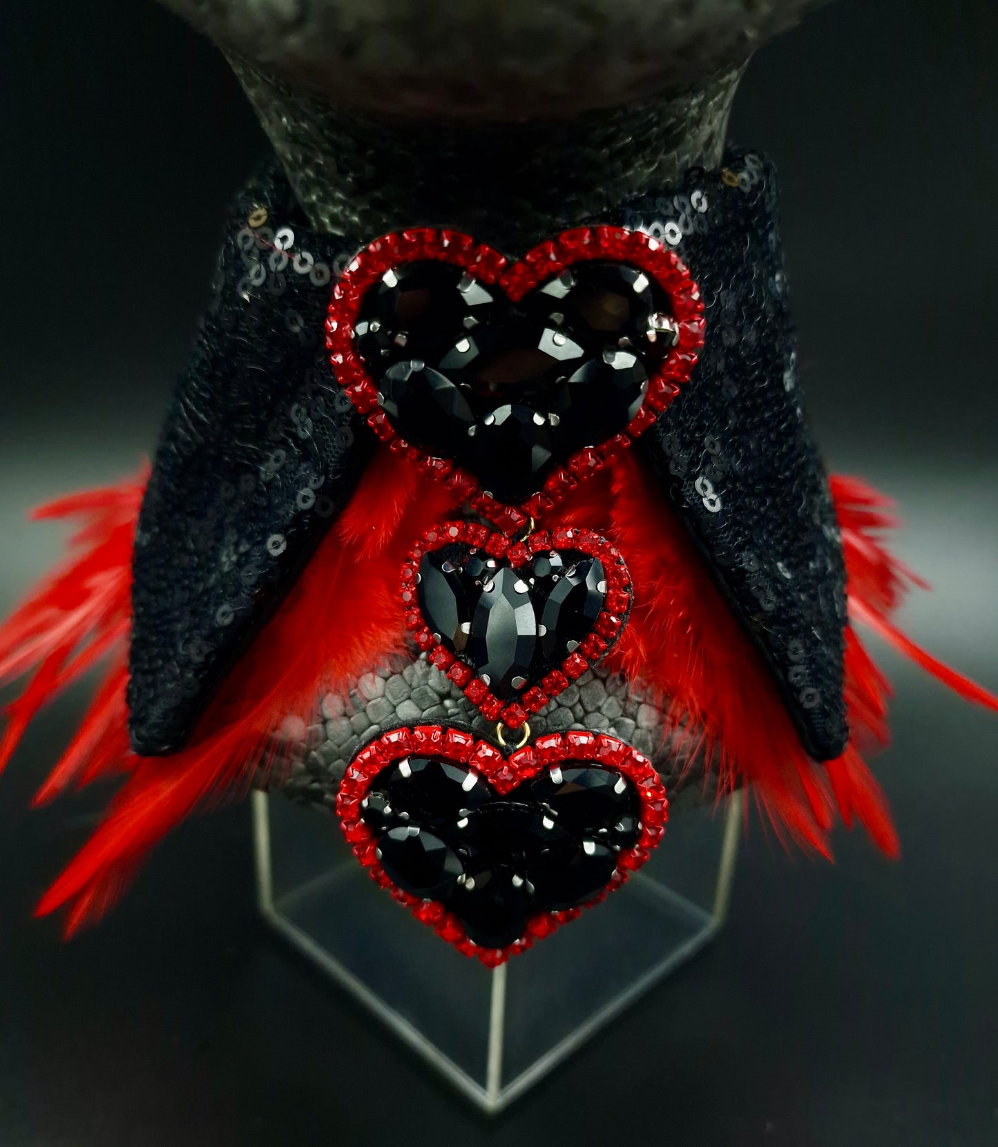 The Heart of diamonds tie - The interchangeable System