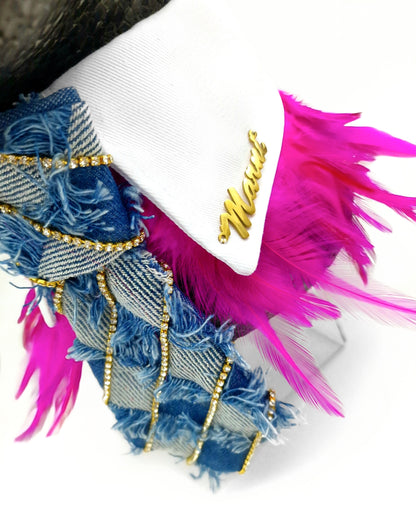 Feather add ons for The interchangeable tie system