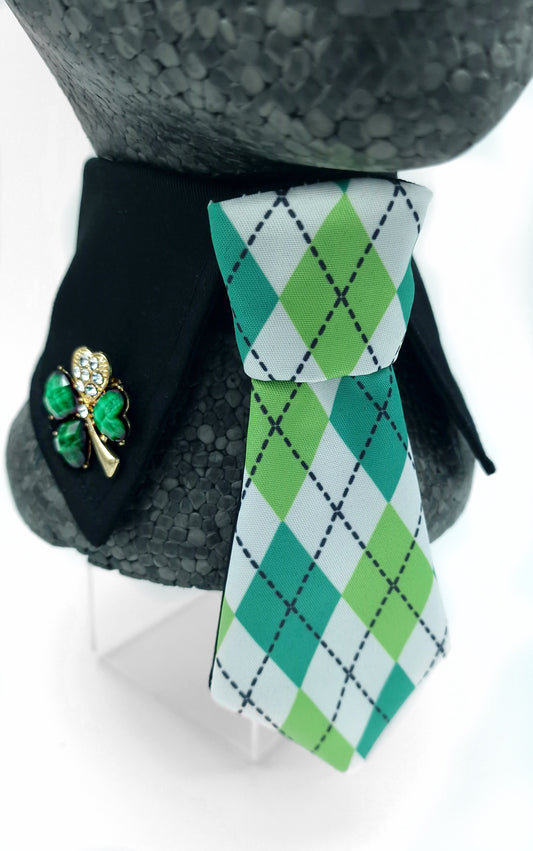 The Irish diamond tie and collar - The interchangeable tie system