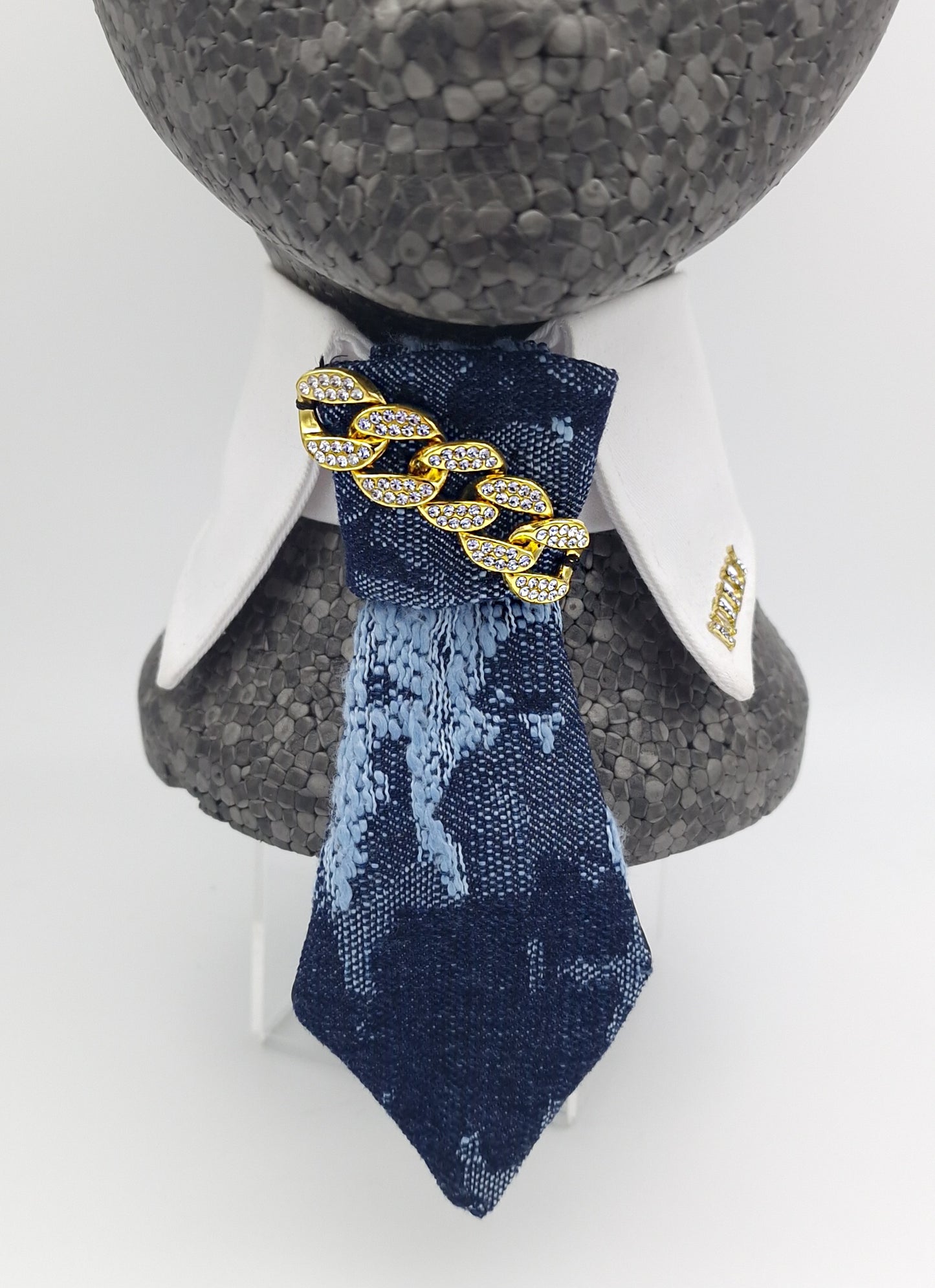 The denim tie - Limited Edition - The interchangeable tie system