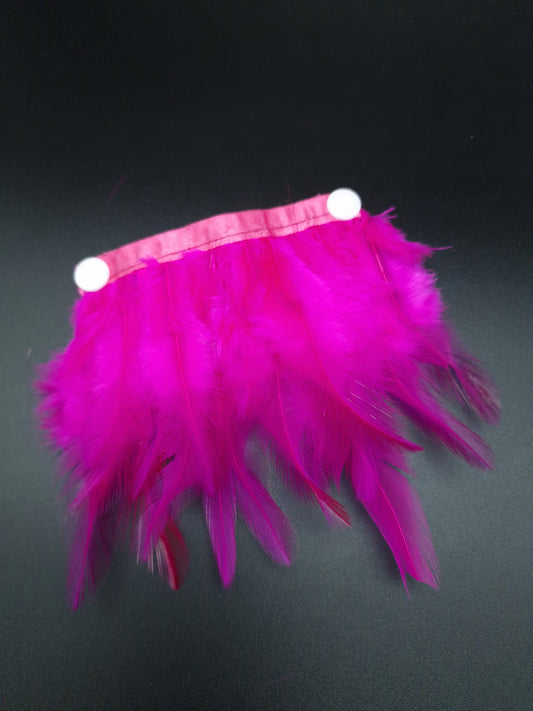 Hot pink  fluffies - The interchangeable System
