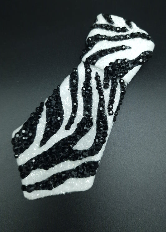 Boujee zebra Tie - The interchangeable System - Limited Edition