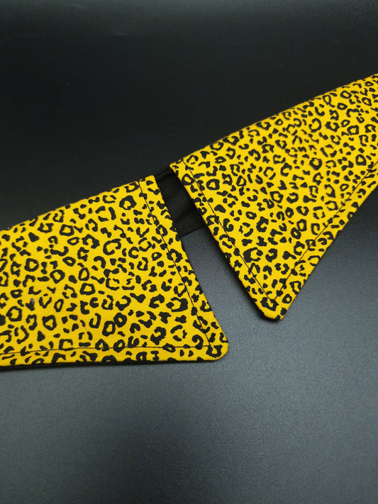 Mustard leopard collar ONLY - The interchangeable System