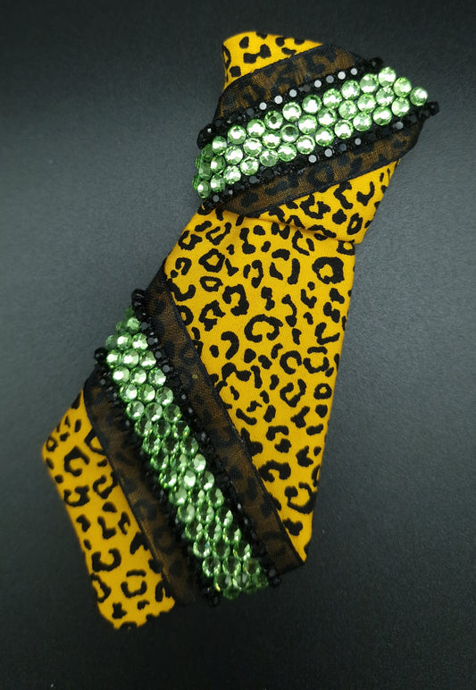 Go faster leopard Tie - The interchangeable System - Limited Edition
