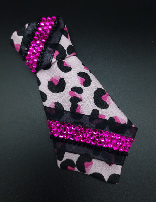 Go faster leopard Tie - The interchangeable System - Limited Edition