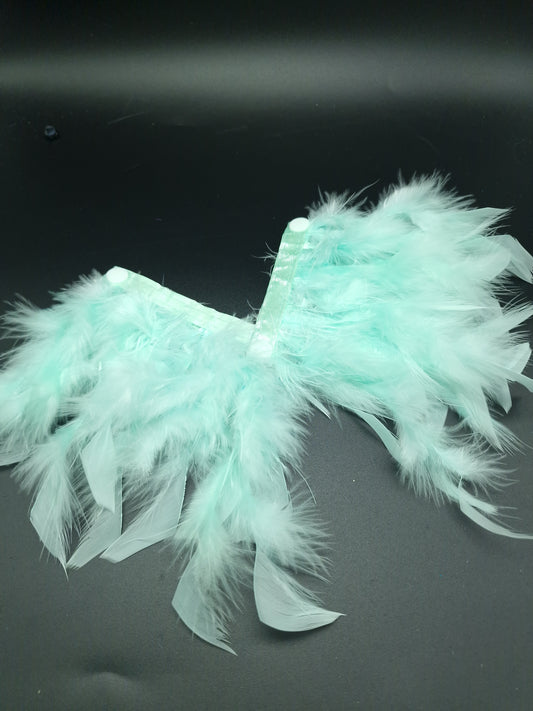 Mint green fluffies - The interchangeable System