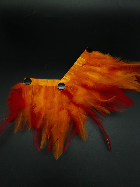 Orange and red fluffies - The interchangeable System