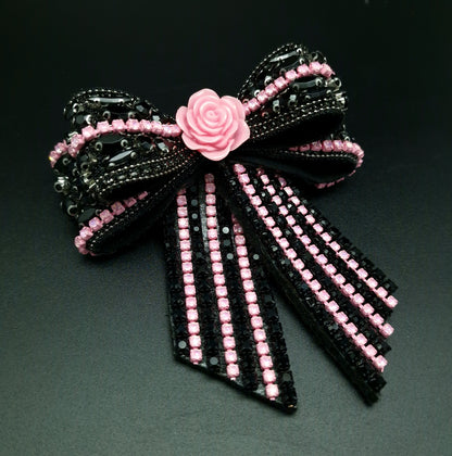 Oh my Goth Pink Bow Tie - The interchangeable System - Limited Edition