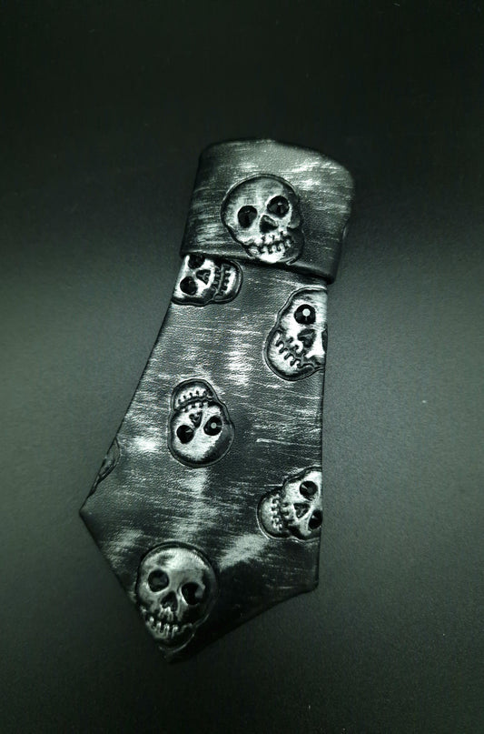 Silver SkullTie ONLY - The interchangeable System