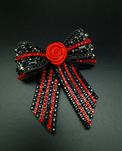 Oh my Goth red Bow Tie - The interchangeable System - Limited Edition