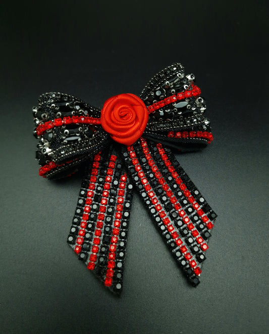 Oh my Goth red Bow Tie - The interchangeable System - Limited Edition