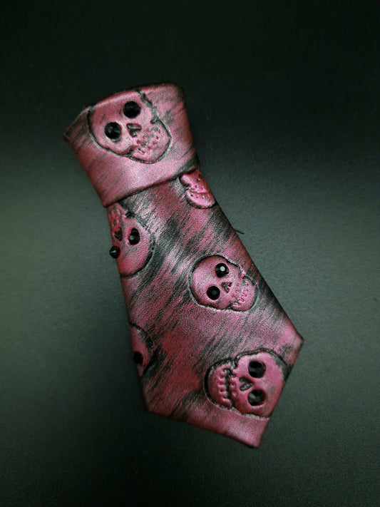 Pink SkullTie ONLY - The interchangeable System