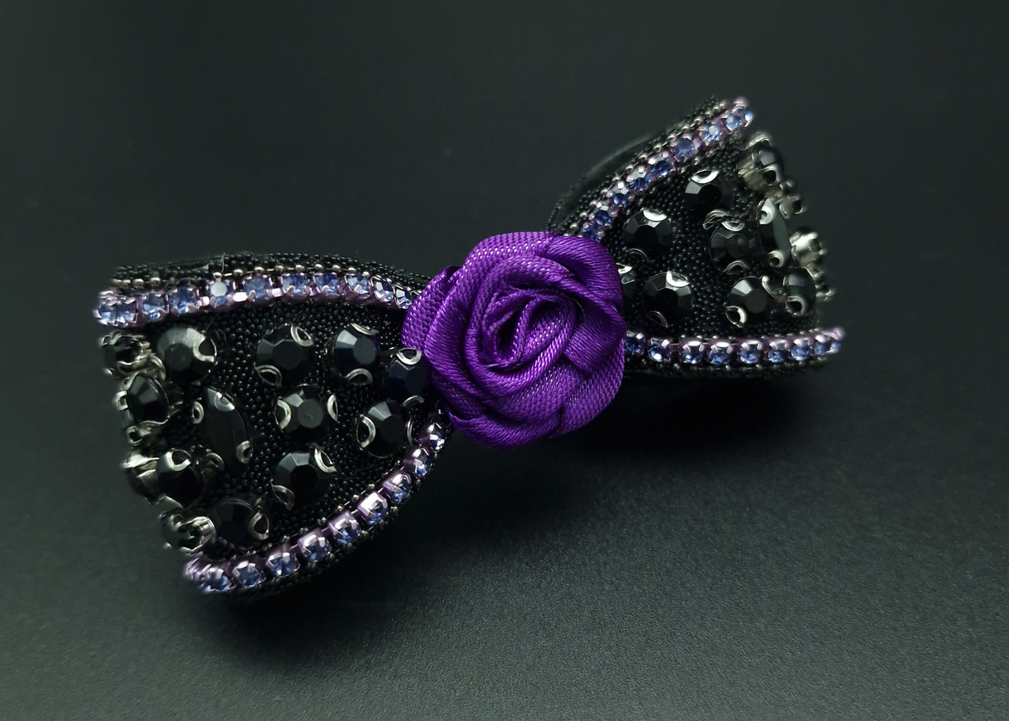 Oh my Goth purple Dickie Bow - The interchangeable System - Limited Edition