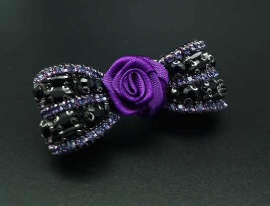 Oh my Goth purple Dickie Bow - The interchangeable System - Limited Edition