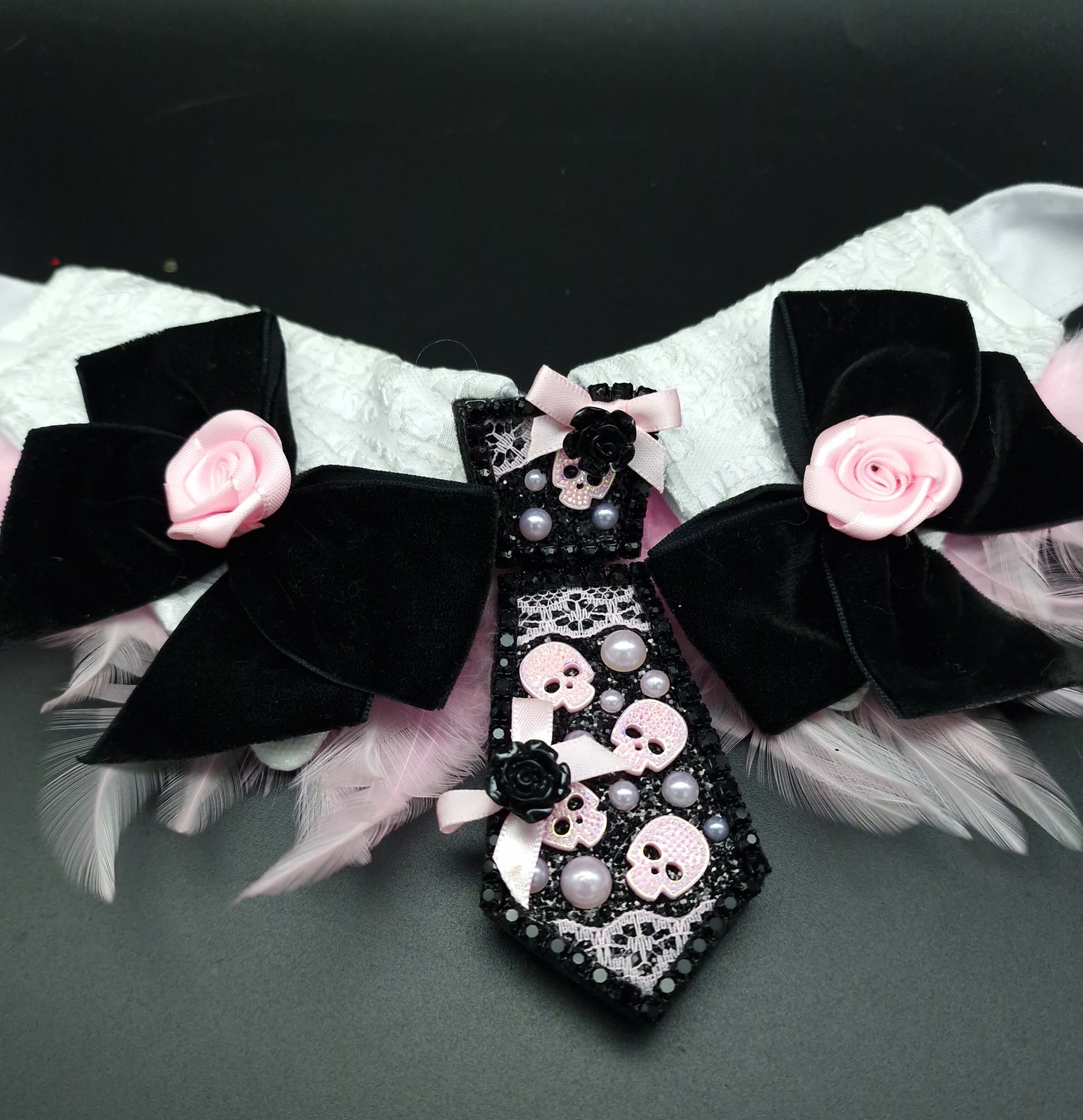 The Pinkoween Coffin Tie  - The interchangeable System - Limited Edition