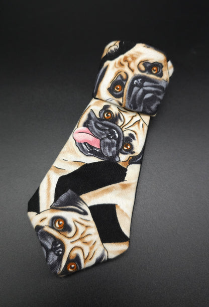 Pug Life Tie