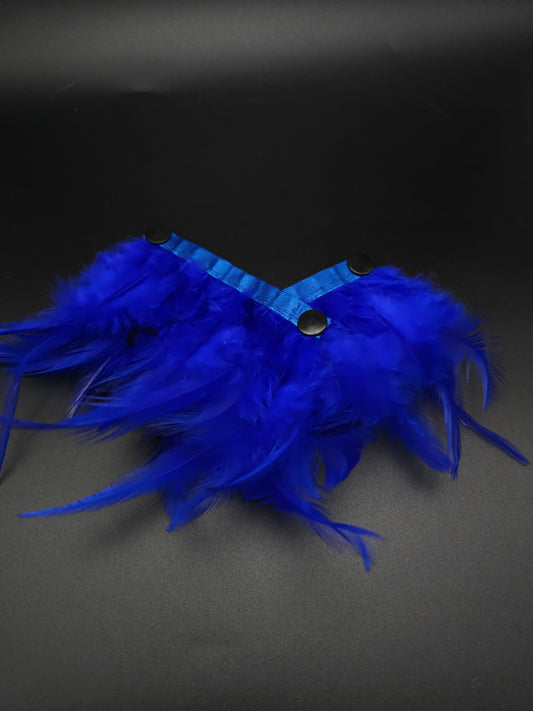 Royal blue fluffies - The interchangeable System