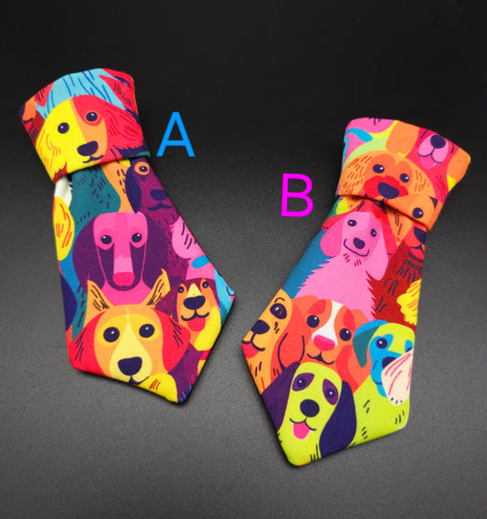 Coloured Dog Tie