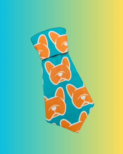 Retro Frenchie Tie